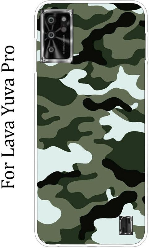 BeauCase Back Cover for Lava Yuva Pro  (Multicolor, Grip Case, Silicon, Pack of: 1)