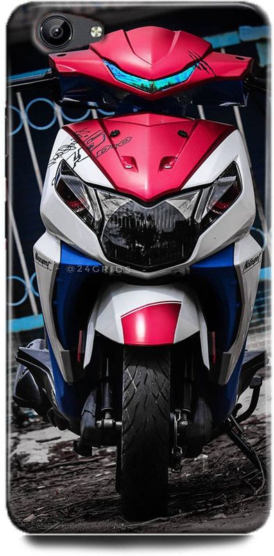 FIKORA Back Cover for Vivo Y71/1724 SCOOTY PRINTED  (Multicolor, Hard Case, Pack of: 1)