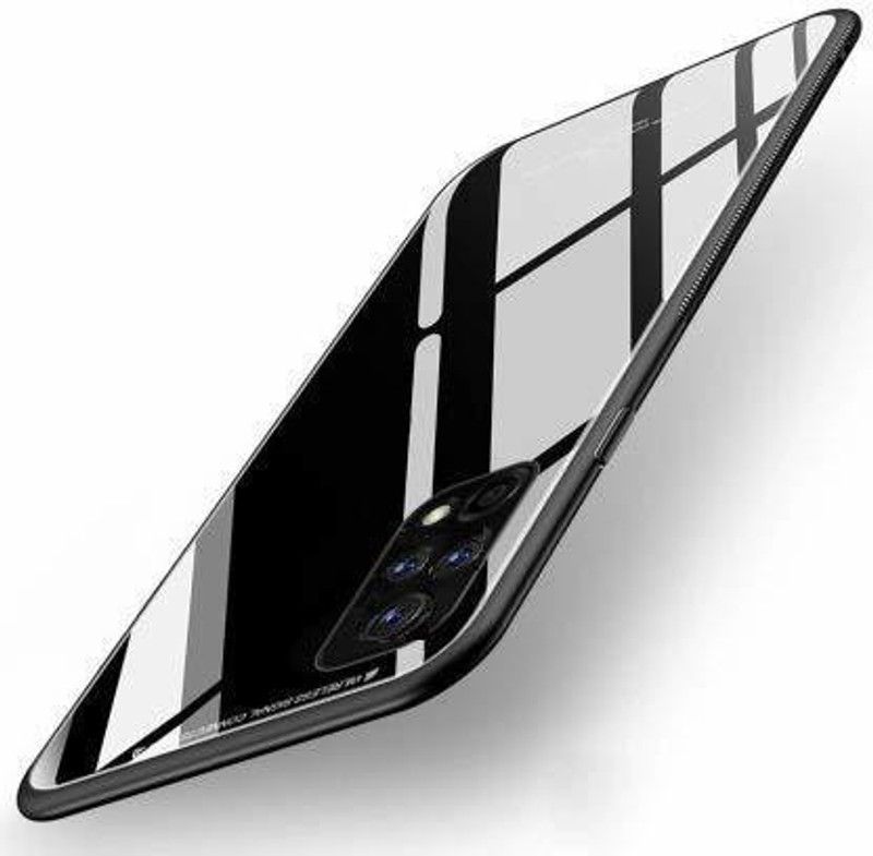 Mobile Mart Back Cover for Mi Redmi Note 10 Pro Max, Mi Redmi Note 10 Pro  (Black, Dual Protection, Pack of: 1)
