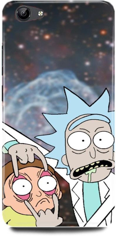 ZIGTOZAG SHOPPE Back Cover for OPPO A83,CPH1729, RICKANDMORTY, CARTOON DRAWING, ANIME, MANGA  (Multicolor, Hard Case)