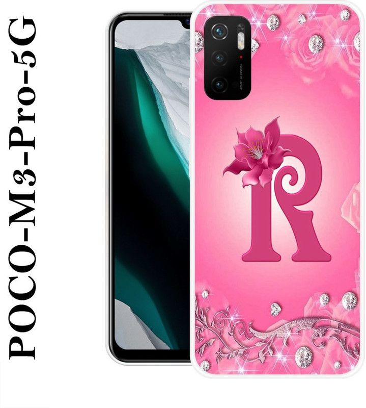 Sswastik Back Cover for Poco M3 Pro 5G  (Pink, Silicon)