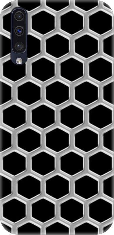 Smutty Back Cover for Samsung Galaxy A70, SM-A705GM - Honeycomb Print  (Multicolor, Hard Case, Pack of: 1)