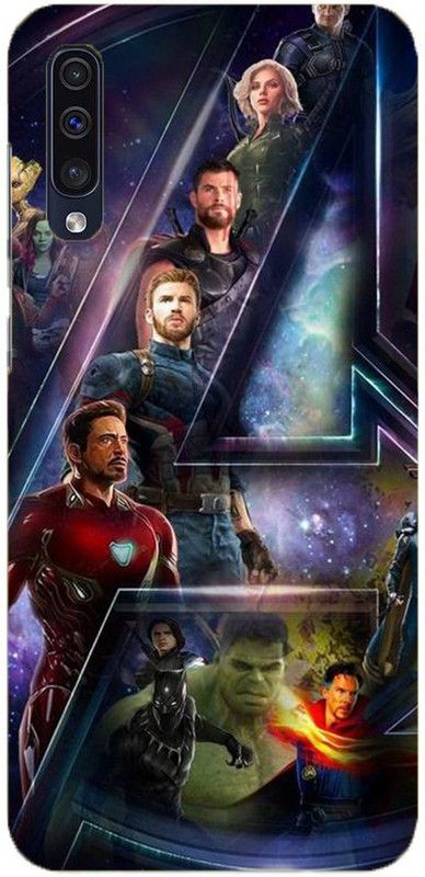 NDCOM Back Cover for Samsung Galaxy A50s Avengers End Game Printed  (Multicolor, Hard Case, Pack of: 1)