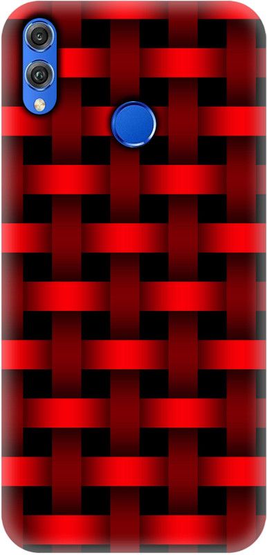 Smutty Back Cover for Honor 8X - Red Sack Print  (Multicolor, Hard Case, Pack of: 1)