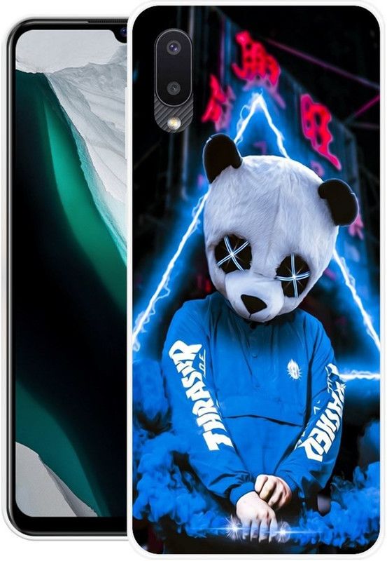 BLUEZAP Back Cover for Samsung Galaxy M02  (Multicolor, Grip Case, Silicon, Pack of: 1)