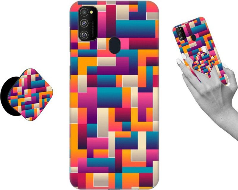 iCopertina Back Cover for Samsung Galaxy M30s  (Multicolor, Cases with Holder)