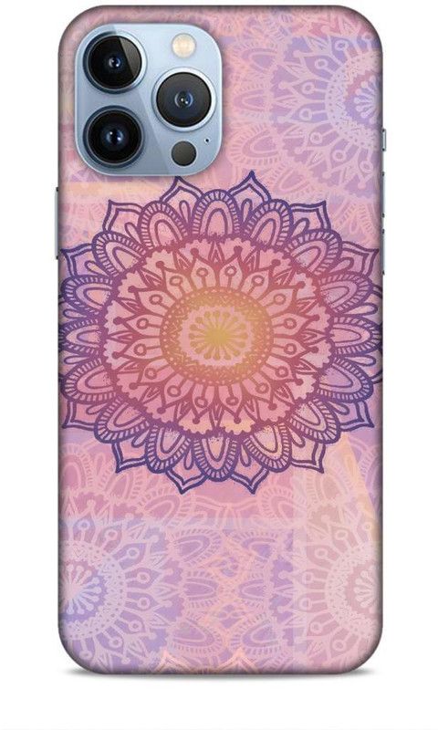 Coverland Back Cover for Apple iPhone 13 Pro Max  (Pink, Purple)