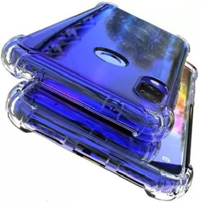NewSelect Back Cover for Vivo V9  (Transparent, Grip Case, Pack of: 1)