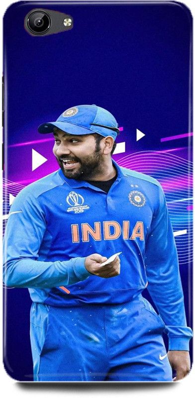 DIKRO Back Cover for vivo Y53, 1606, ROHIT, SHARMA, INDIAN, PLAYER, MUMBAI, INDIANS  (Multicolor, Hard Case, Pack of: 1)