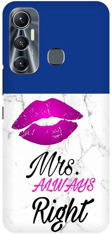 PICHKU Back Cover for INFINIX HOT 11- X662-CUTE,RED,PINK,LOVELY,GIRL,ANIME,LOVE,QUEEN,ATTITUDE,GIRLS,FUNKY,MUSIC  (Blue, Hard Case, Pack of: 1)