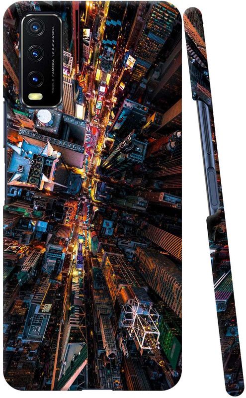 THE GOLDEN BUCK Back Cover for Vivo Y20s  (Multicolor, Pack of: 542)