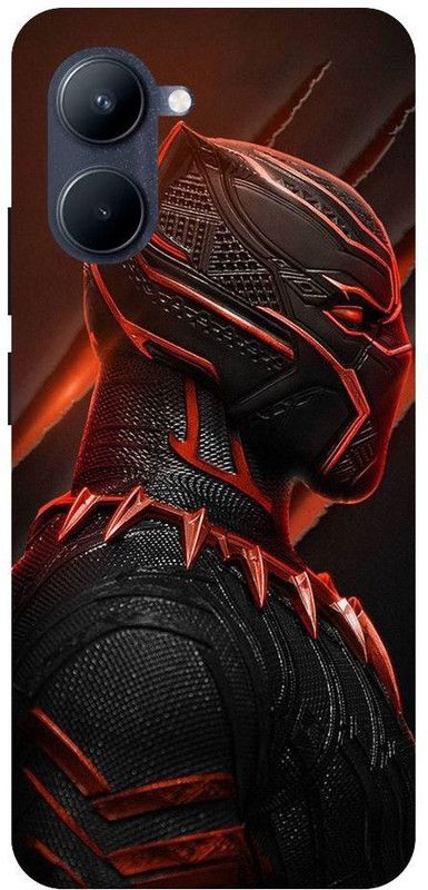 BYXIS Back Cover for Realme C33 Black Panther, Movie, Black Panther comics, Black Panther, Wakanda1463  (Multicolor, Shock Proof, Pack of: 1)