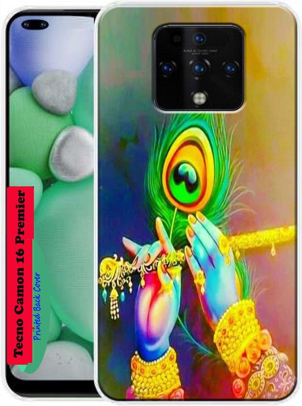 CUTECASE Back Cover for Tecno Camon 16 premier  (Multicolor, Dual Protection, Silicon, Pack of: 1)