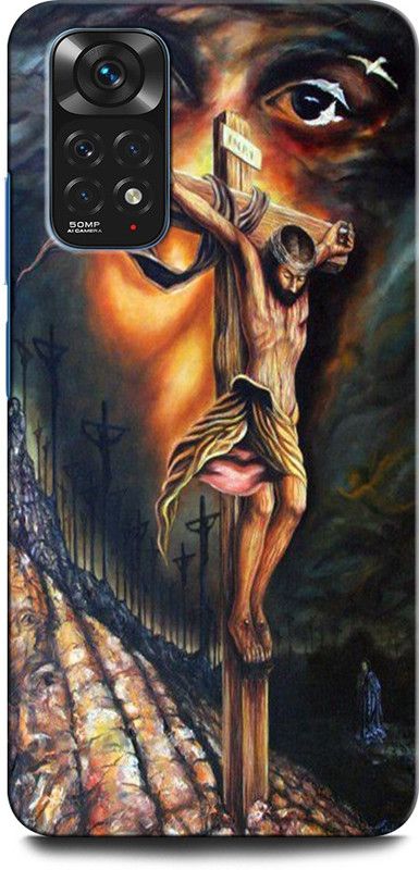 GRAFIQE Back Cover for Redmi Note 11 PRO Plus 5G JESUS, CRIST, JESUS SAVES CROSS, GOD, LORD JESUS  (Multicolor, Shock Proof, Pack of: 1)