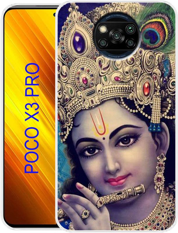 Tokito Back Cover for Poco X3 Pro  (Multicolor, Grip Case, Silicon, Pack of: 1)