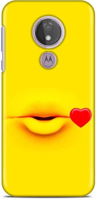 Sankee Back Cover for Motorola Moto G7 Power  (Yellow, Hard Case)