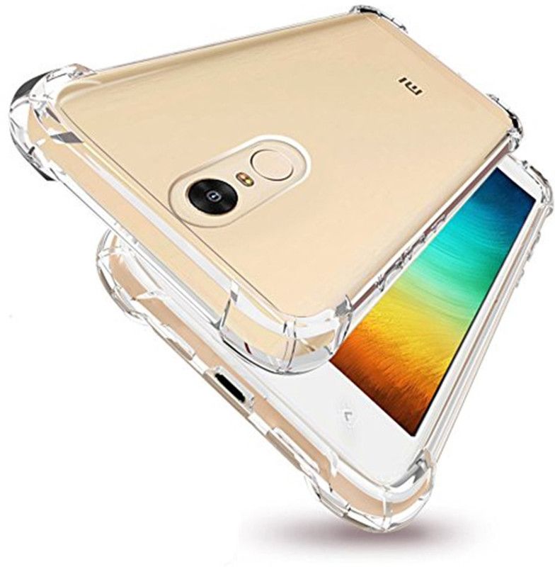 TARKAN Back Cover for Shock Proof Protective Back Case Cover[Bumper Corners with Air Cushion Technology] for Redmi 5  (Transparent, Shock Proof, Silicon, Pack of: 1)