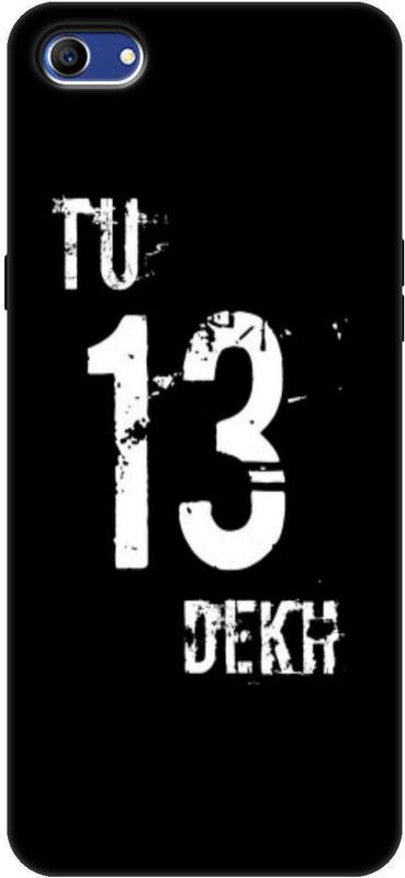 Buytrend Back Cover for Oppo A1K  (Black, White, Flexible, Silicon)