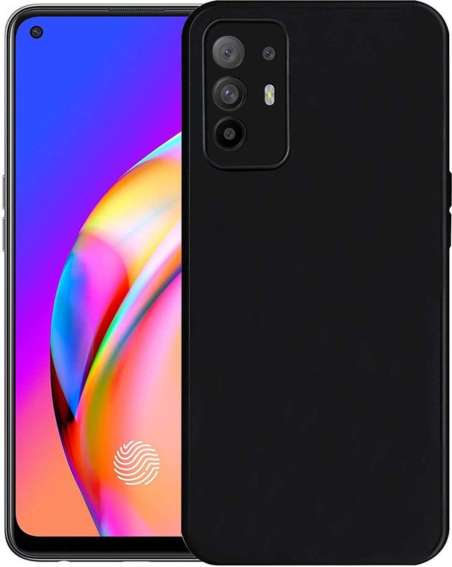 VDAT Back Cover for Oppo F19 Pro, Oppo A94  (Black, Grip Case, Pack of: 1)