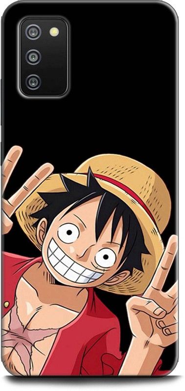 Afterglow Back Cover for SAMSUNG Galaxy M02s LUFFY, MONKEY D LUFFY, ANIME, ANIMATION, YELLOW, FUNNY, CARTOON  (Multicolor, Shock Proof, Pack of: 1)