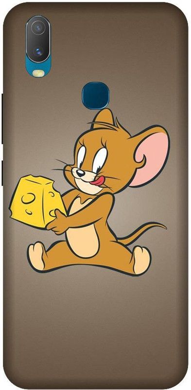 URCHIN Back Cover for Vivo Y12 Tom and Jerry, Cartoon Network, Cartoon, Jerry, Cute  (Multicolor, Shock Proof, Pack of: 1)