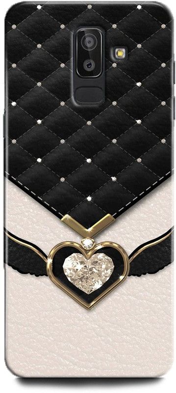Afterglow Back Cover for SAMSUNG Galaxy On8 HART, LOVE, BLAK, MATE, TEXTURE, ART  (Multicolor, Shock Proof, Pack of: 1)