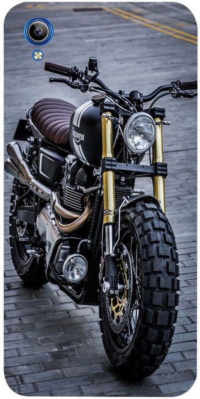 Skyhawk Back Cover for Golden Mask Hard Vivo Y91I Triumph Bike  (Multicolor, Waterproof, Pack of: 1)