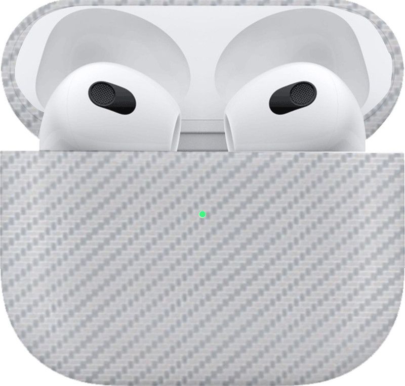 Mclaxa Transparent Skin For Apple Airbuds 3, Apple Airbuds 3 Mobile Skin  (Transparent Skin Guard)