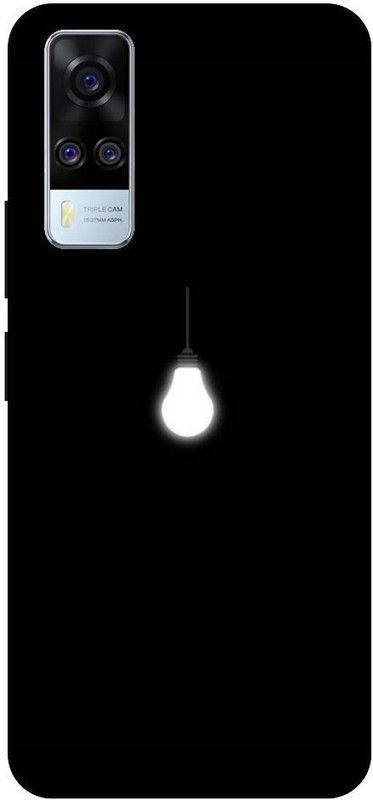 URCHIN Back Cover for Vivo Y31 Light bulb, light, idea, bulb, black, awesome  (Multicolor, Shock Proof, Pack of: 1)
