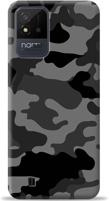 Coverpur Back Cover for Realme Narzo 50i  (Grey, Shock Proof, Pack of: 1)