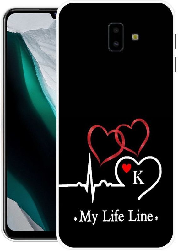 BLUEBUG Back Cover for Samsung Galaxy J6 Plus  (Black, Grip Case, Silicon, Pack of: 1)