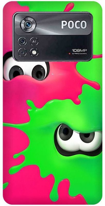 play fast Back Cover for POCO X4 Pro 5G, COLORFUL, ABSTRACT, ART, CARTOON, DESGIN  (Multicolor, Hard Case, Pack of: 1)