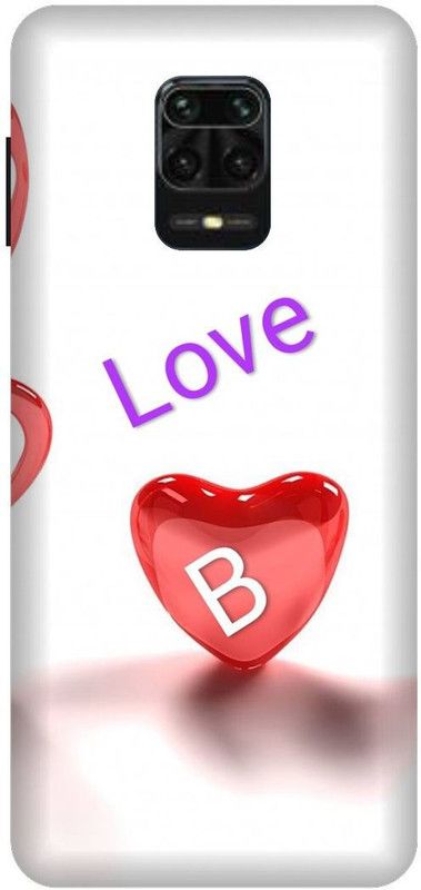 Thecoverking Back Cover for Poco M2Pro (B, letter,B, alphabet,B, word,B, name, cases cover  (Multicolor, Waterproof, Pack of: 1)