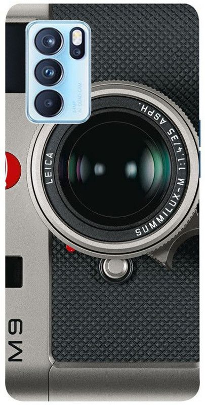 Skyhawk Back Cover for Oppo Reno 6 Pro Black Camera  (Multicolor, Waterproof, Silicon, Pack of: 1)