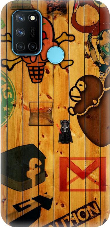 Smutty Back Cover for Realme 7i, RMX2103 - Graffiti Print  (Multicolor, Hard Case, Pack of: 1)