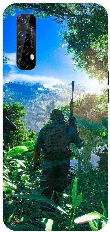 URCHIN Back Cover for Realme 7 Pubg, Kar98, Pubg lover, Pubg Game, Pubg Love, Chicken dinner  (Multicolor, Shock Proof)