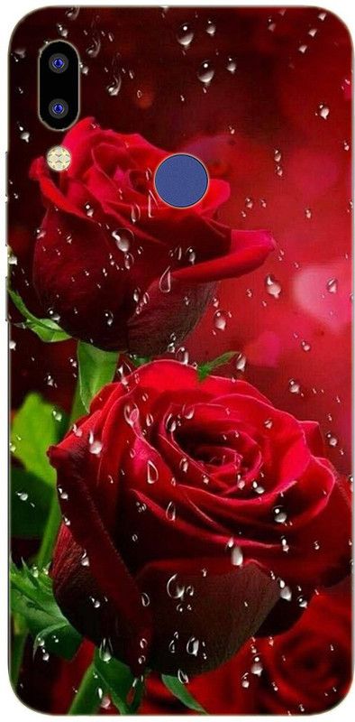 METOO Back Cover for Tecno i Sky 3, Flower Design Back Cover_Print_341  (Multicolor, Dual Protection, Silicon, Pack of: 1)
