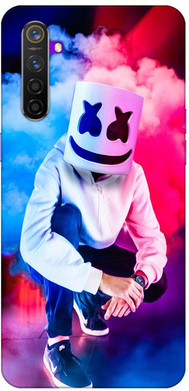 Designer Cover Back Cover for Realme XT  (Multicolor, Grip Case, Silicon, Pack of: 1)