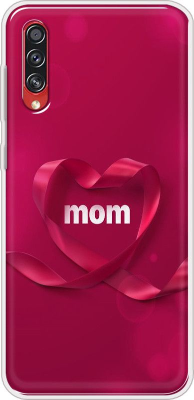 Hansviprint Back Cover for Samsung Galaxy A70s  (Pink, White, Grip Case, Silicon, Pack of: 1)