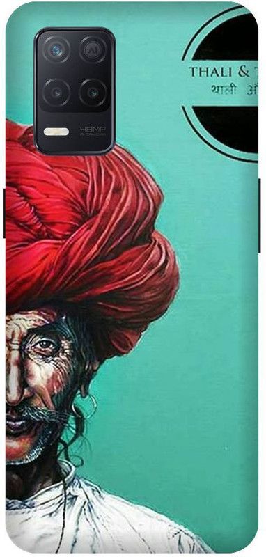 SAVETREE Back Cover for Realme 8 5G  (Multicolor, 3D Case, Pack of: 1)