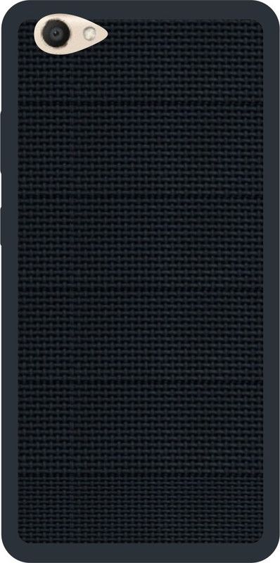 CASE CREATION Back Cover for VIVO V5 Dotted Net Jalli High quality 0.3mm Matte Finish Totu Silicone Flexible Heat Resistant Soft Black Border Corner protection fashion with TPU Slim Fit Back Case Back Cover  (Black, Silicon, Pack of: 1)