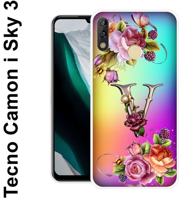 Sswastik Back Cover for Tecno Camon I Sky 3  (Multicolor, Silicon)