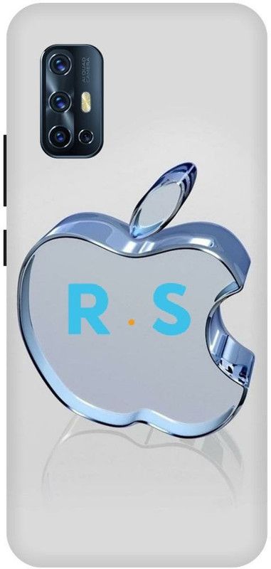 THESTONEWELL Back Cover for VIVO Y12 Y15 Y17 R WORD S LETER APPLE IPHONE  (Multicolor, Waterproof, Pack of: 1)