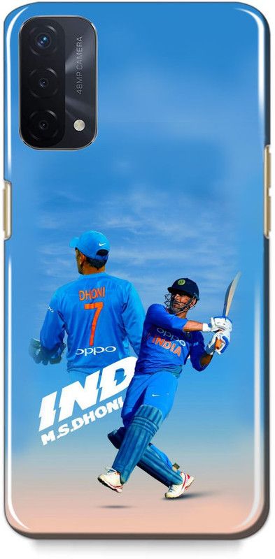 exclusive Back Cover for Oppo A74  (Blue, Grey, Grip Case)