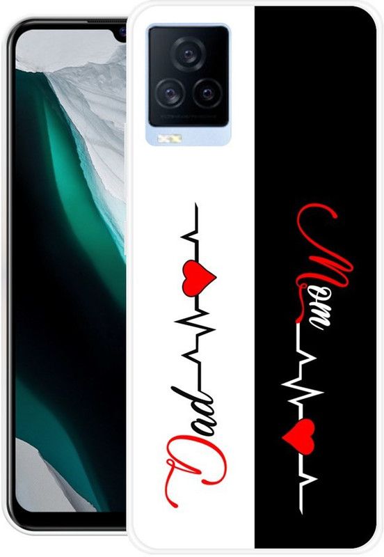 KUDI Back Cover for IQOO 7  (Multicolor, Grip Case, Silicon)