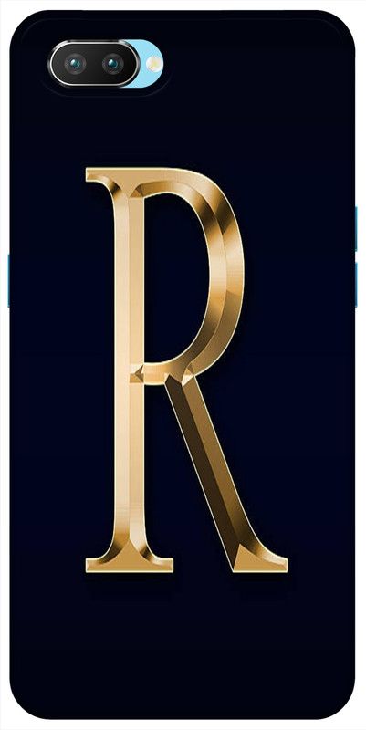 REALKING Back Cover for Realme C1  (Black, Gold, Grip Case, Silicon, Pack of: 1)