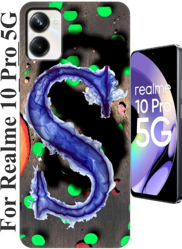 RDcon Back Cover for Realme 10 Pro 5G 2733  (Silver, Flexible, Silicon, Pack of: 1)