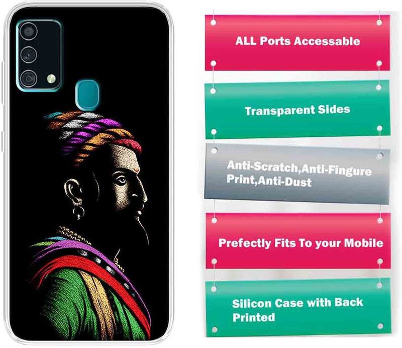 SWAGMYCASE Back Cover for Samsung Galaxy F41, Samsung Galaxy M31, Samsung Galaxy M31 Prime  (Multicolor, Silicon, Pack of: 1)