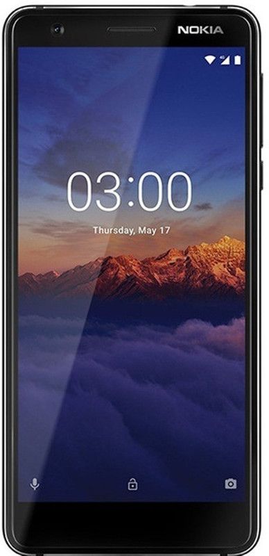 Nokia 3.1 (Black, 16 GB)  (2 GB RAM)