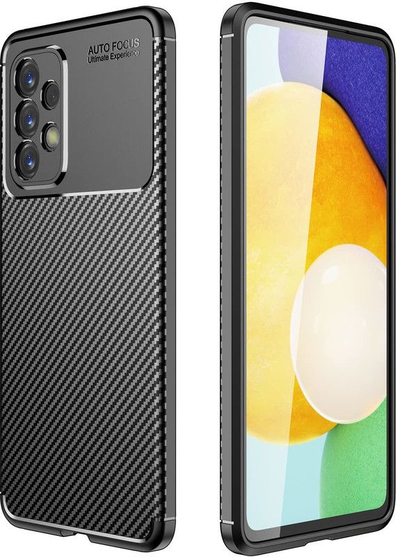 Lustree Back Cover for Samsung Galaxy A73 5G  (Black, Pack of: 1)